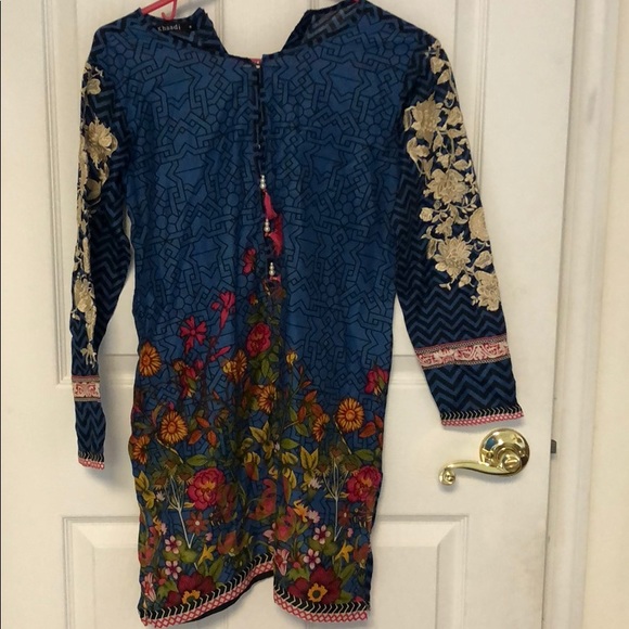 Khaadi Tops - Khaadi Pret Embroidered Kurta